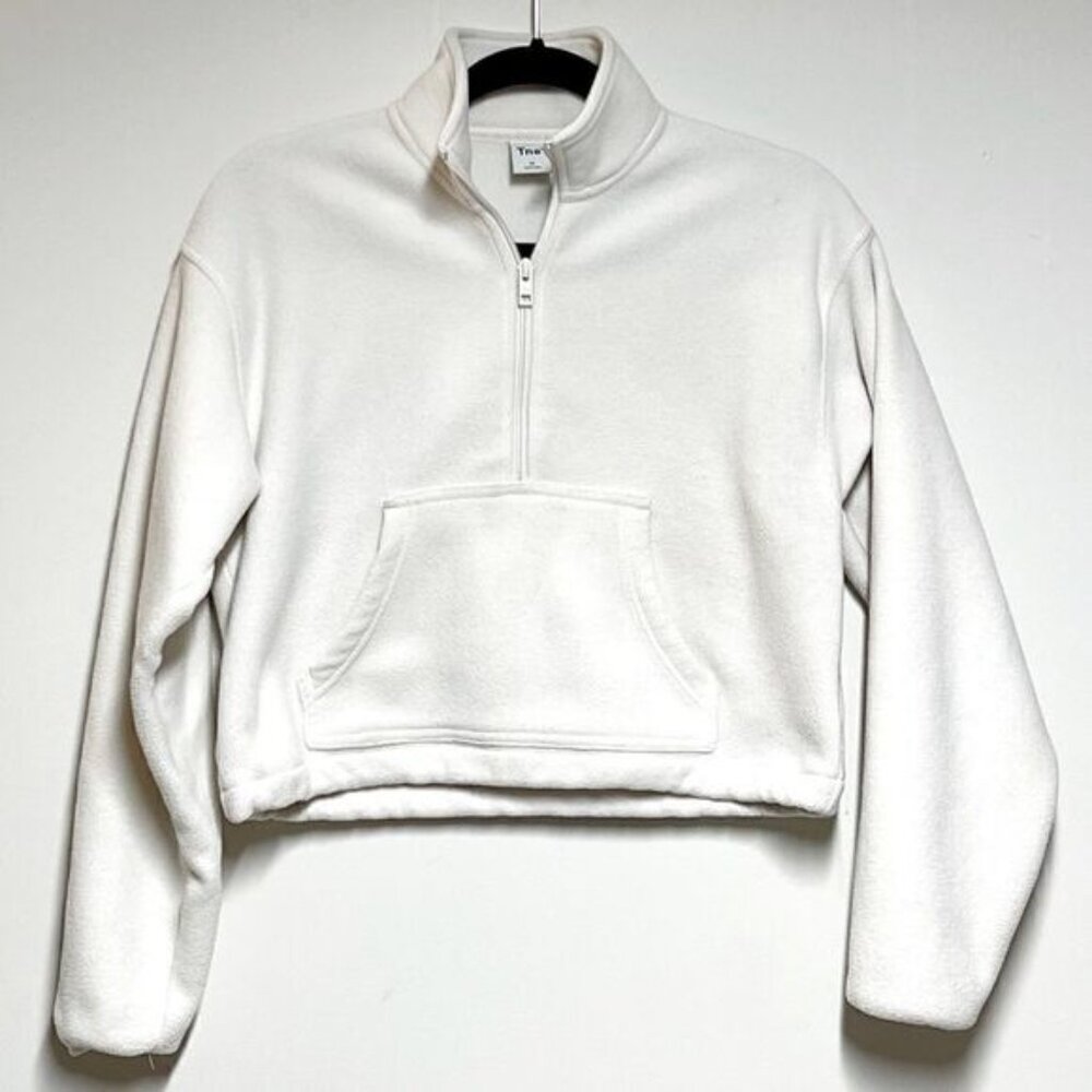 Aritzia TNA Bigfoot Quarter Zip Polar Fleece Sz XS